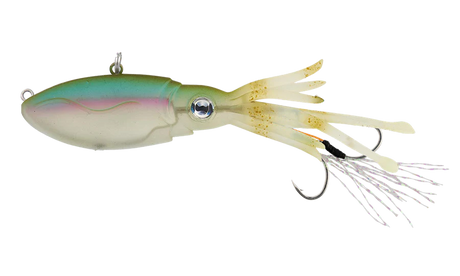 Nomad Squidtrex 55mm 5g Soft Vibe Lure Aqua Ghost