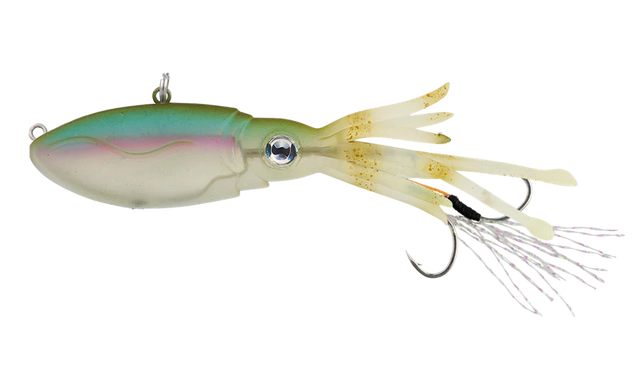 Nomad Squidtrex 55mm 5g Soft Vibe Lure Aqua Ghost