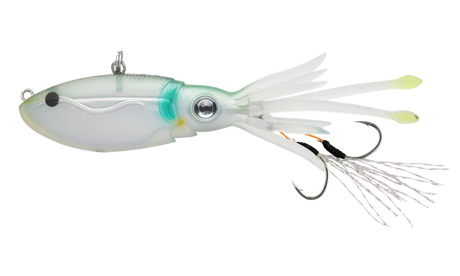 Nomad Squidtrex 55mm 5g Soft Vibe Lure Holo Ghost Shad