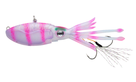 Nomad Squidtrex 55mm 5g Soft Vibe Lure Pink Tiger