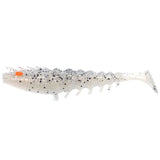 Squidgies Prawn Paddle Tail 80mm Soft Plastic Lure White Lightning