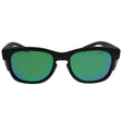 Oxide Storm Polarised Sunglasses Matt Black - Green Mirror
