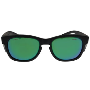 Oxide Storm Polarised Sunglasses Matt Black - Green Mirror