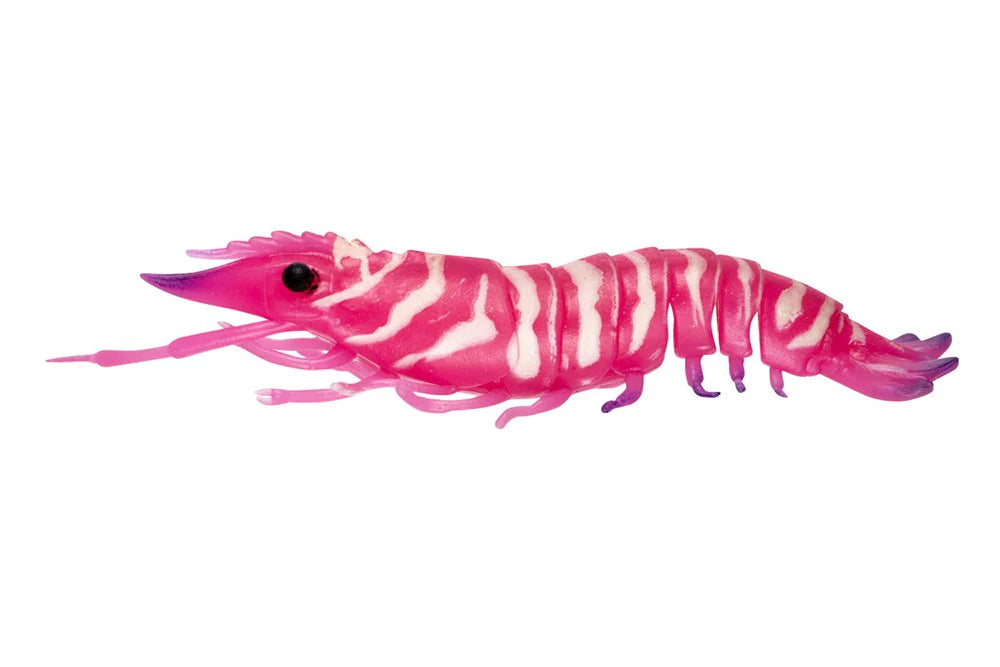 Nomad Live Ops Sumo Shrimp 4in Soft Plastic Lure Hyper Pink