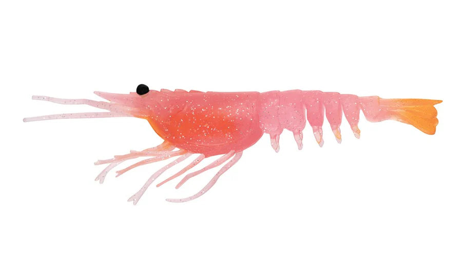 Nomad Live Ops Switcher Shrimp 3.5in Soft Plastic Lure Pink Swagger