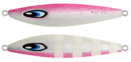 Daiwa Saltiga FK 65g Metal Jig Lure Pink Glow Stripe
