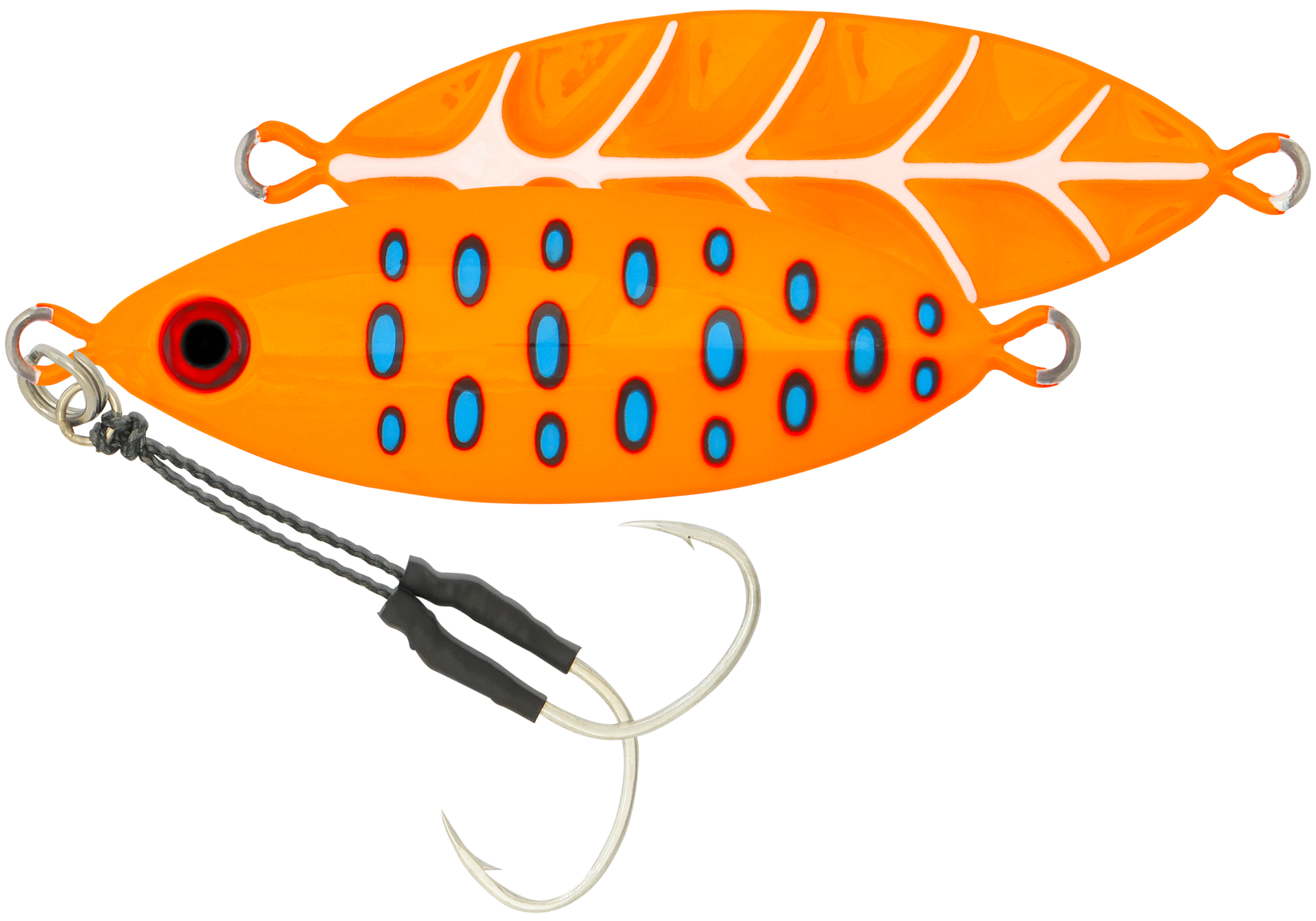 Samaki Ribcage Slow Fall 80g Metal Jig Lure Coral Trout