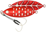 Samaki Ribcage Slow Fall 80g Metal Jig Lure Crimson Glow