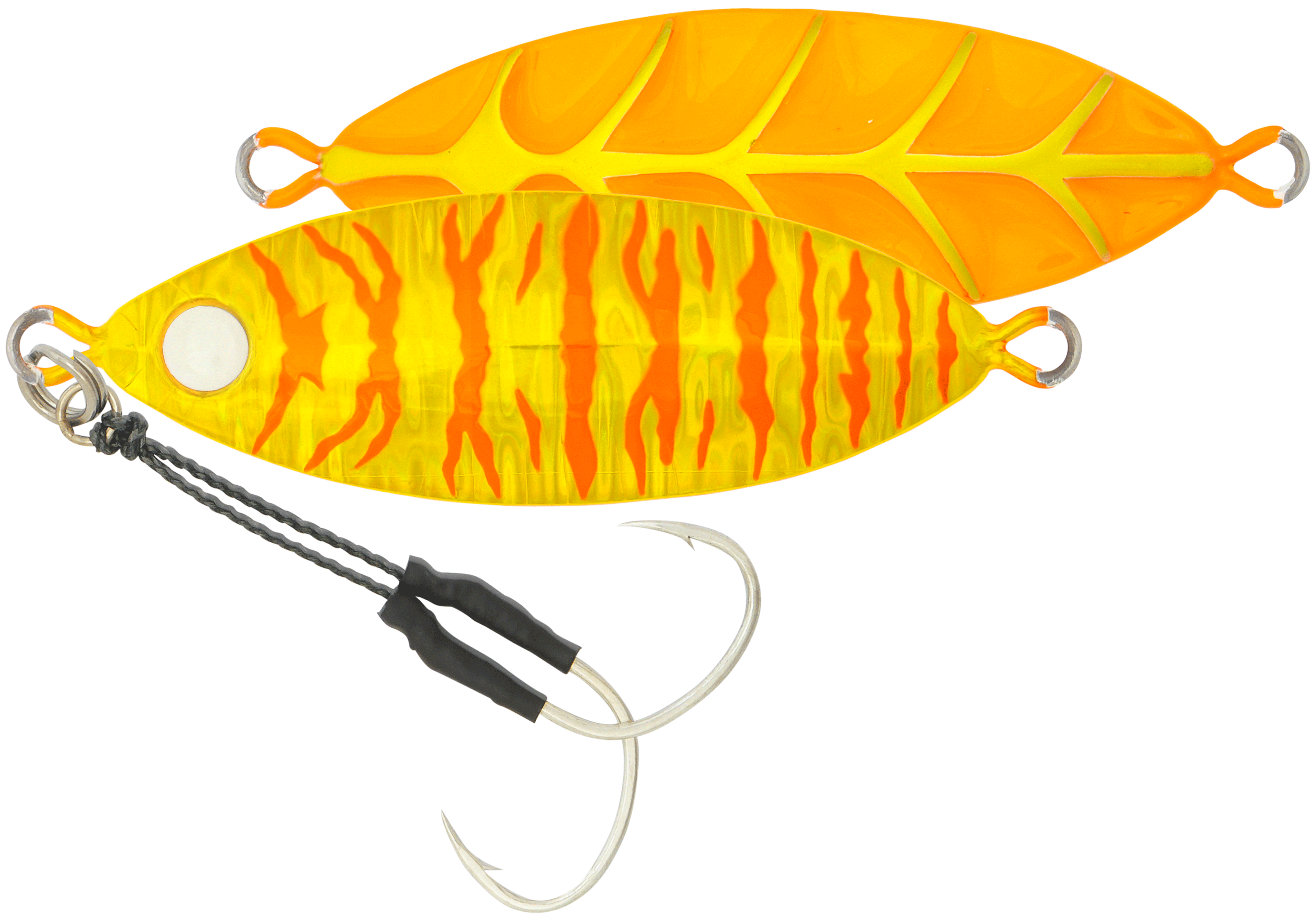 Samaki Ribcage Slow Fall 60g Metal Jig Lure Golden Carrot