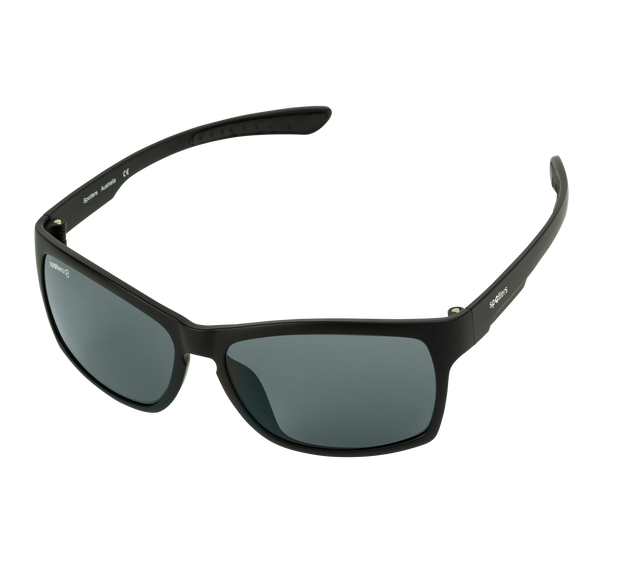 Spotters Savage Polarised Sunglasses Matt Black - Carbon