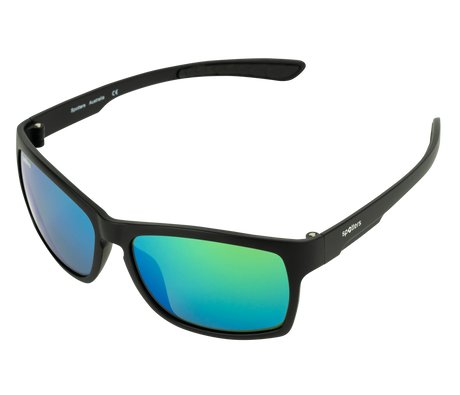 Spotters Savage Polarised Sunglasses Matt Black - Nexus