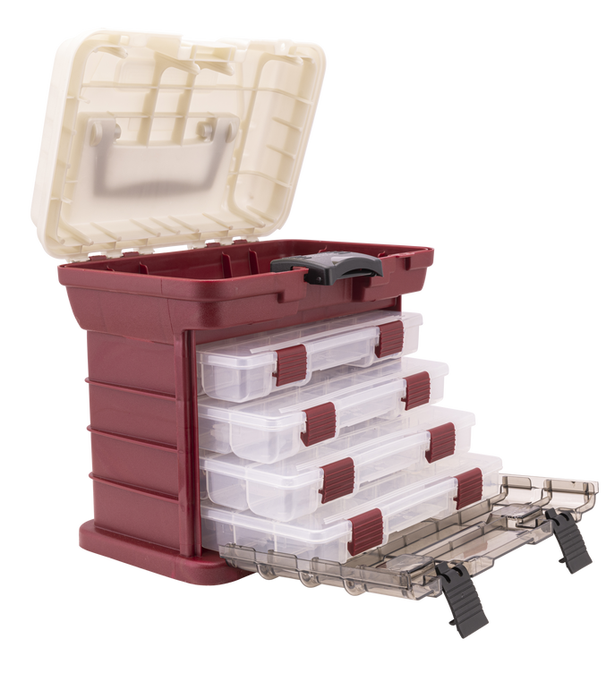 Plano 4BY 3500 Tackle Box Red/Grey