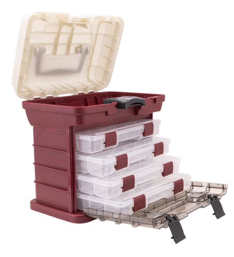 Plano 4BY 3500 Tackle Box Red/Grey