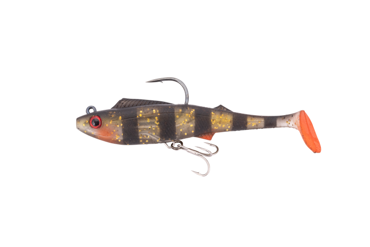 Berkley Shimma Pro Rig 5.5in Soft Plastic Swimbait Lure Dirty Perch