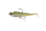 Berkley Shimma Pro Rig 4.5in Soft Plastic Swimbait Lure Olive Glitter