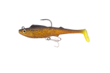 Berkley Shimma Pro Rig 4.5in Soft Plastic Swimbait Lure Gold Chartreuse