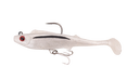 Berkley Shimma Pro Rig 4.5in Soft Plastic Swimbait Lure Pearl White Silver