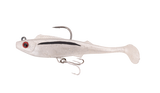 Berkley Shimma Pro Rig 4.5in Soft Plastic Swimbait Lure Pearl White Silver