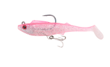 Berkley Shimma Pro Rig 4.5in Soft Plastic Swimbait Lure Pink Glitter
