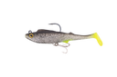 Berkley Shimma Pro Rig 4.5in Soft Plastic Swimbait Lure Silver Chartreuse