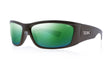 Tonic Shimmer Polarised Sunglasses Matte Black - Green Mirror HD
