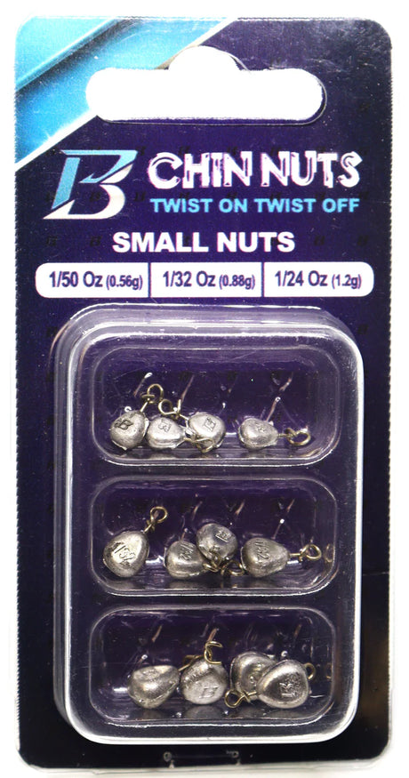 Barambah Chin Nuts Lure Weights Multi Pack