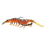 Chasebaits Flick Prawn 95mm 4g Soft Plastic Lure Green Prawn