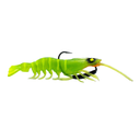 Chasebaits Flick Prawn 95mm 4g Soft Plastic Lure Lemon Lime