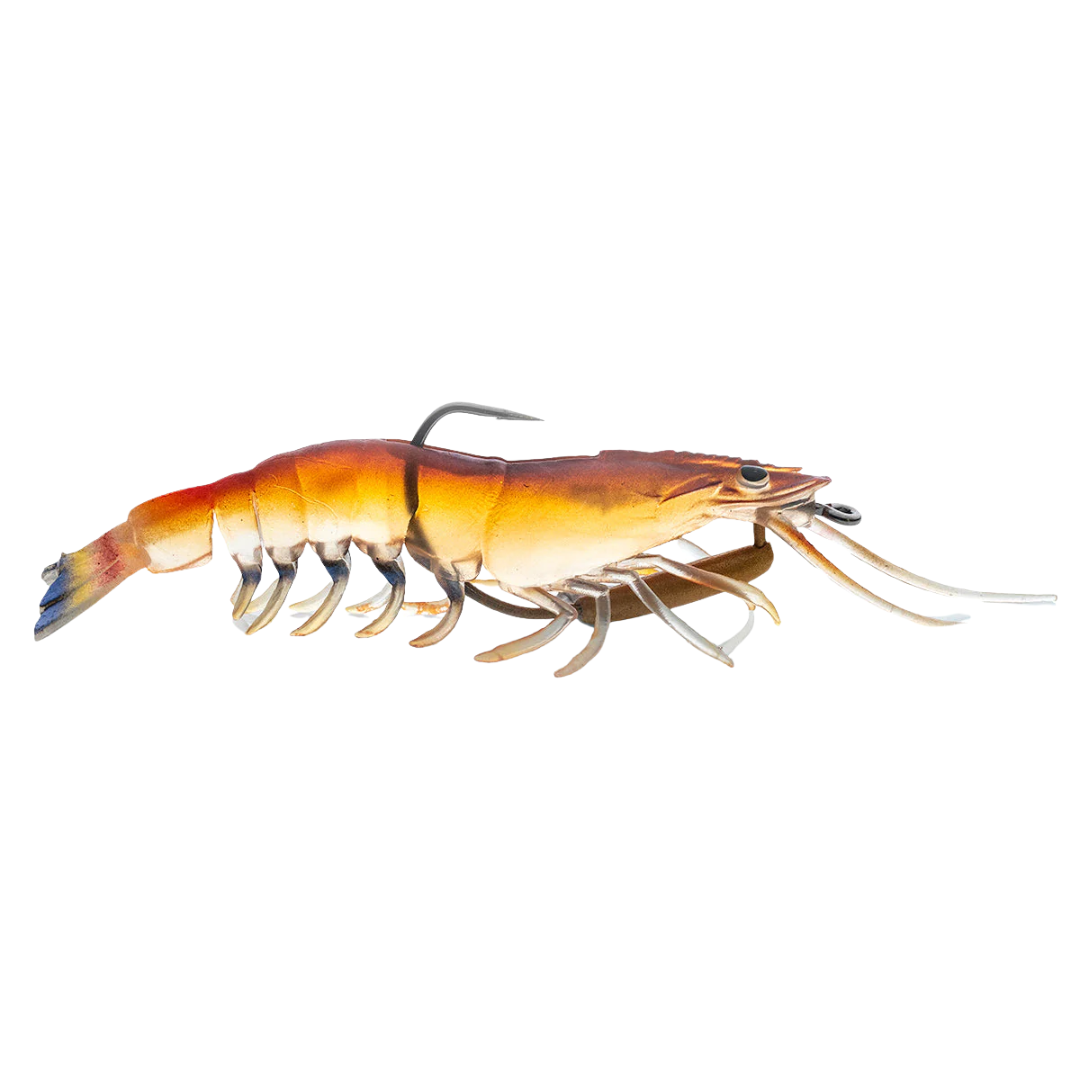 Chasebaits Flick Prawn 95mm 4g Soft Plastic Lure Native Prawn