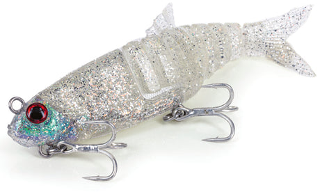 Molix Swim Shad 90mm Soft Plastic Swimbait Lure Aussie Clear Flash