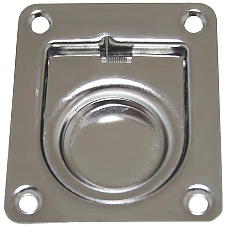 RWB Stainless Steel Flush Pull Ring With Spring 65mm x 55mm