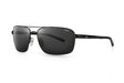 Tonic Blaq Polarised Sunglasses Satin Black - Grey Photochromic