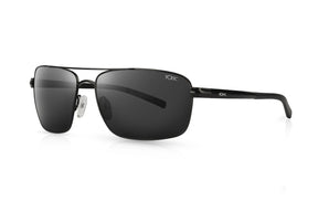 Tonic Blaq Polarised Sunglasses Satin Black - Grey Photochromic
