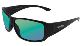 Spotters Torque Polarised Sunglasses Matt Black - Helix