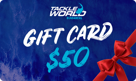 Tackle World Bundaberg $50 Gift Card