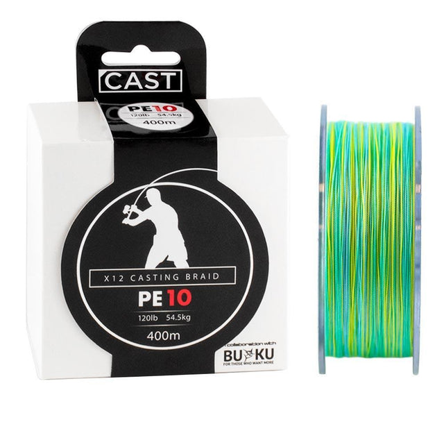 Cast Casting X8 Braided Fishing Line Multi Colour