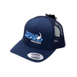 Tackle World Bundaberg 6506 Navy 5 Panel Trucker Cap
