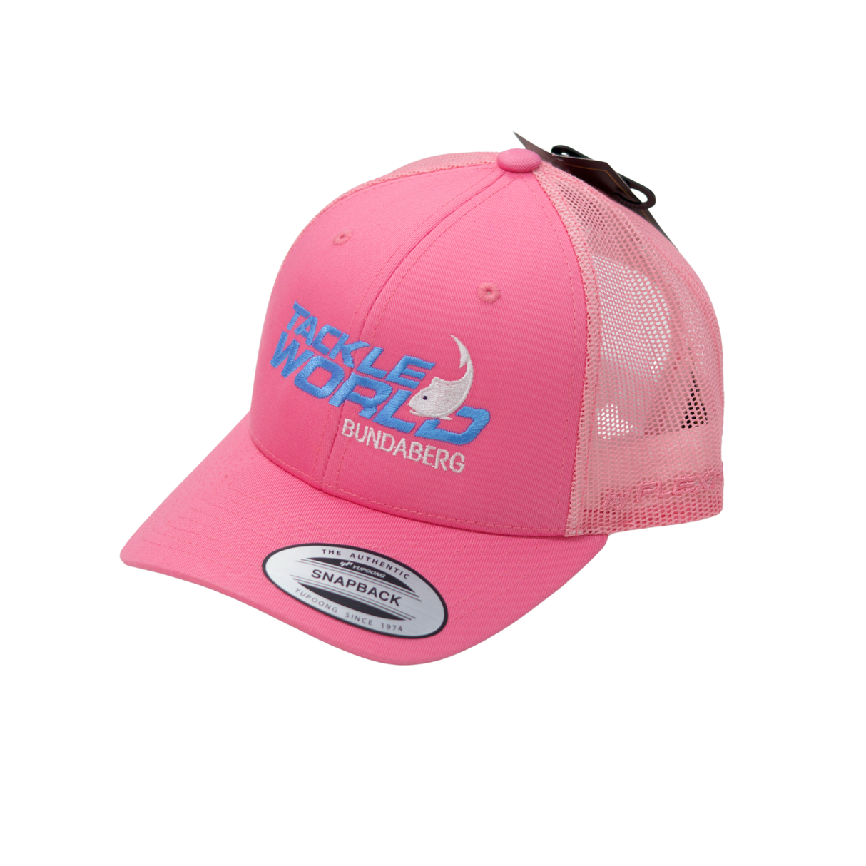 Tackle World Bundaberg 6606Y Classic Retro Wade Pink Youth Trucker Cap