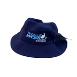 Tackle World Bundaberg Flexfit Quick Dry Bucket Hat Navy
