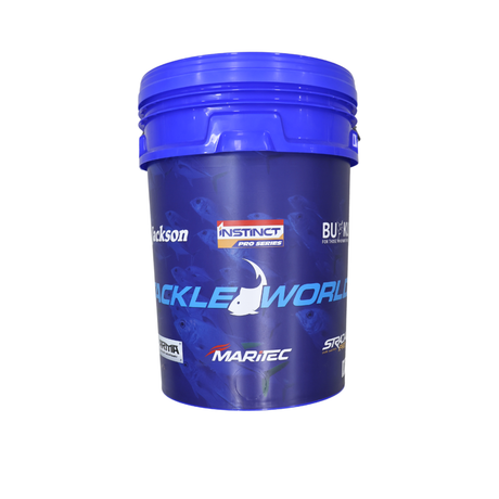 Tackle World Bait Bucket 2Pce 20L Blue