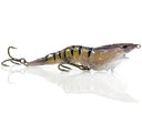 Chasebaits Panic Prawn 95mm Floating Stickbait Lure Green Tiger