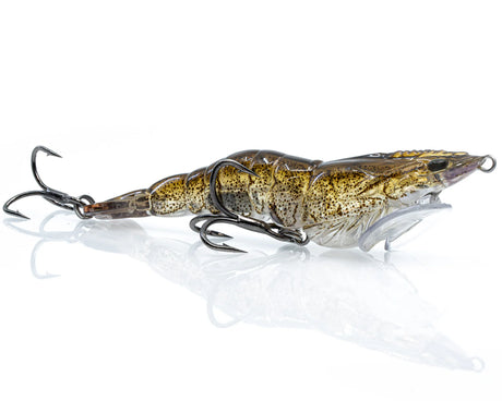 Chasebaits Panic Prawn 70mm Floating Stickbait Lure Native Prawn