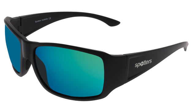 Spotters Torque Polarised Sunglasses Matt Black - Nexus