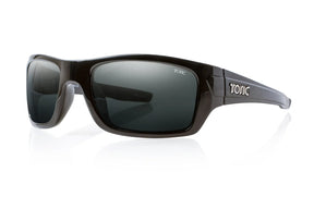 Tonic Trakker Polarised Sunglasses Matte Black - Grey Photochromic