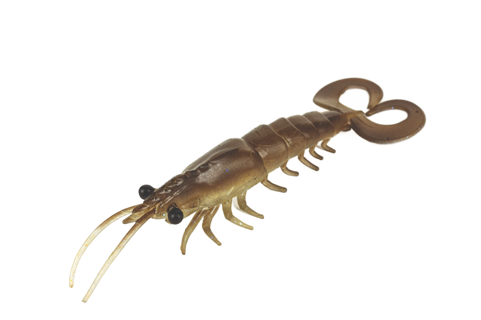Molix Twin Tail Prawn 5in Soft Plastic Lure Wakasagi