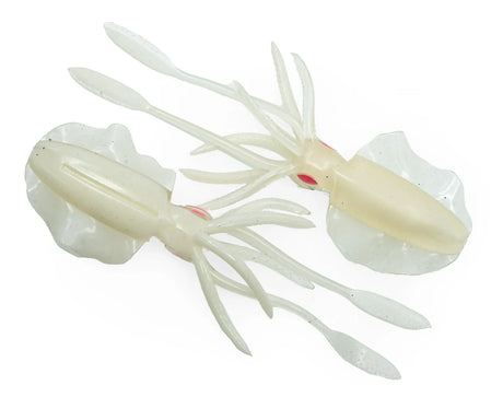 Chasebaits Ultimate Squid 200mm Soft Plastic Lure Milk Glow
