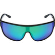 Ugly Fish Gaze Polarised Sunglasses Black - Green Mirror