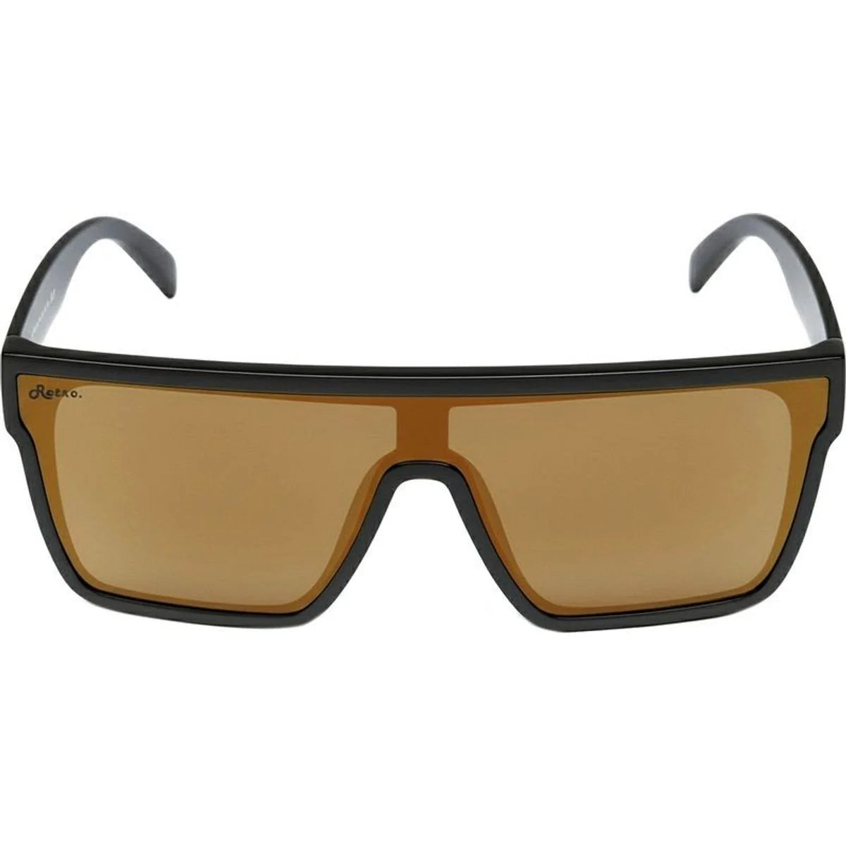 Ugly Fish Havok Polarised Sunglasses Matt Black - Gold Mirror
