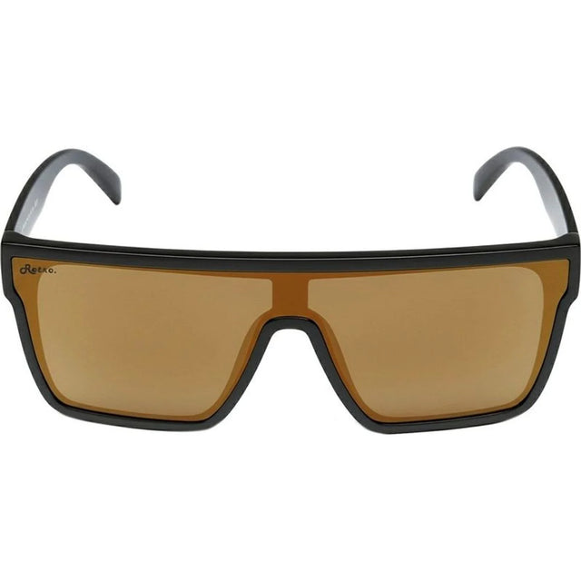 Ugly Fish Havok Polarised Sunglasses Matt Black - Gold Mirror