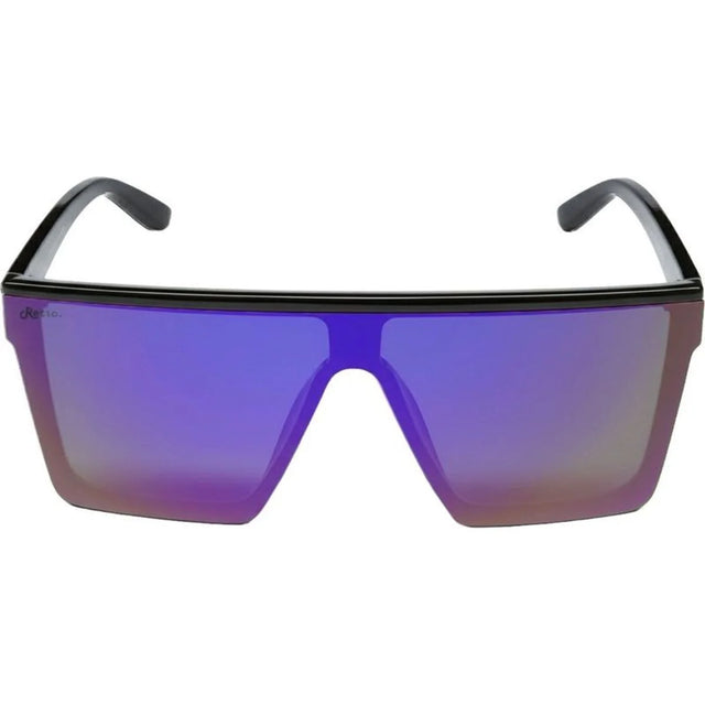 Ugly Fish Rogue Polarised Sunglasses Black - Purple Mirror